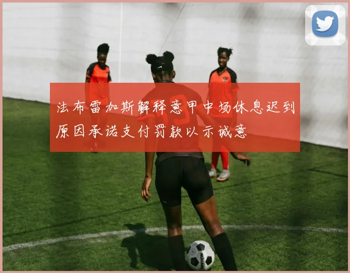 法布雷加斯解释意甲中场休息迟到原因承诺支付罚款以示诚意